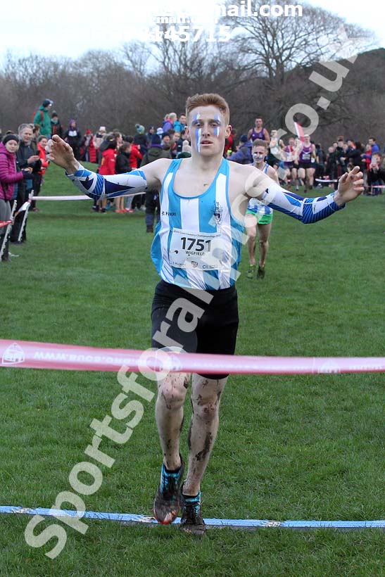 Mens short race  2020 BUCS Cross Country Champs., Edinburgh.  Photo: David T. Hewitson/Sports for All Pics